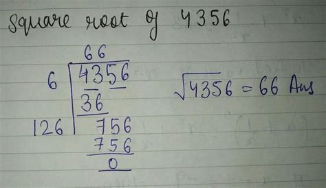 4356 divided by 6|Division of 4356 by 6 Using Long Division Method.